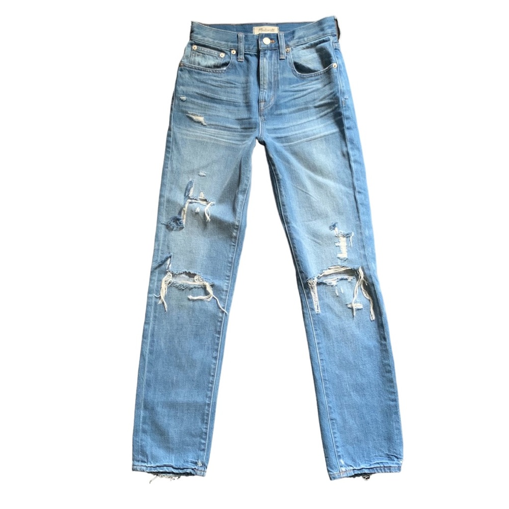 Madewell Perfect Vintage Jean Artfully Destroyed Edition View 4